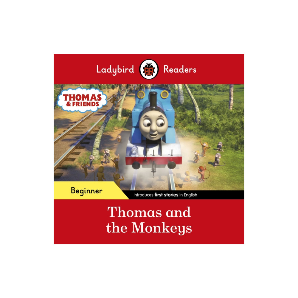 Produktbild för Ladybird Readers Beginner Level - Thomas the Tank Engine - Thomas and the Monkeys (ELT Graded Reader) (häftad, eng)