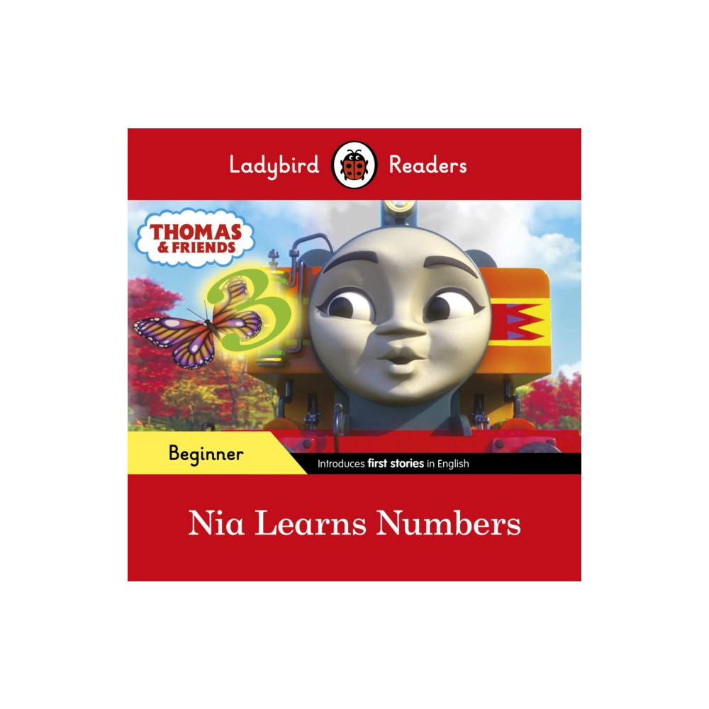 Produktbild för Ladybird Readers Beginner Level - Thomas the Tank Engine - Nia Learns Numbers (ELT Graded Reader) (häftad, eng)