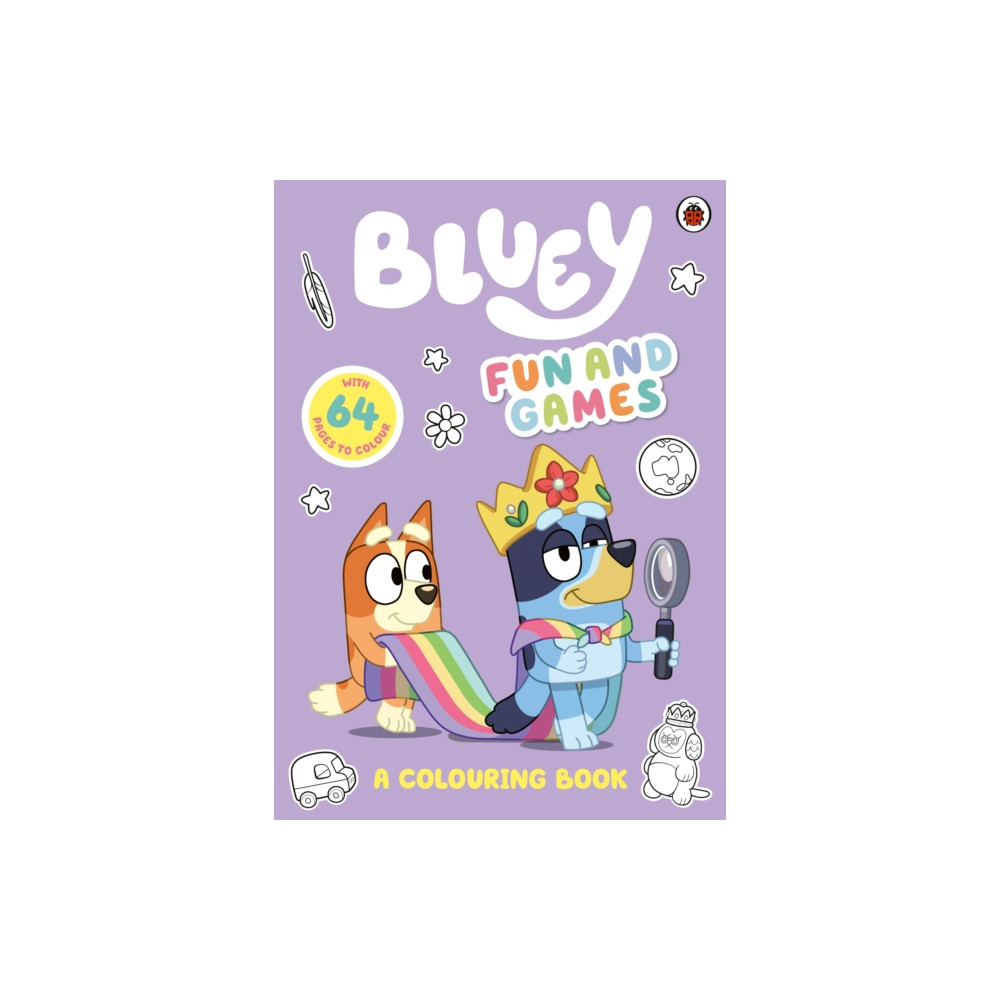 Produktbild för Bluey: Fun and Games: A Colouring Book (häftad, eng)