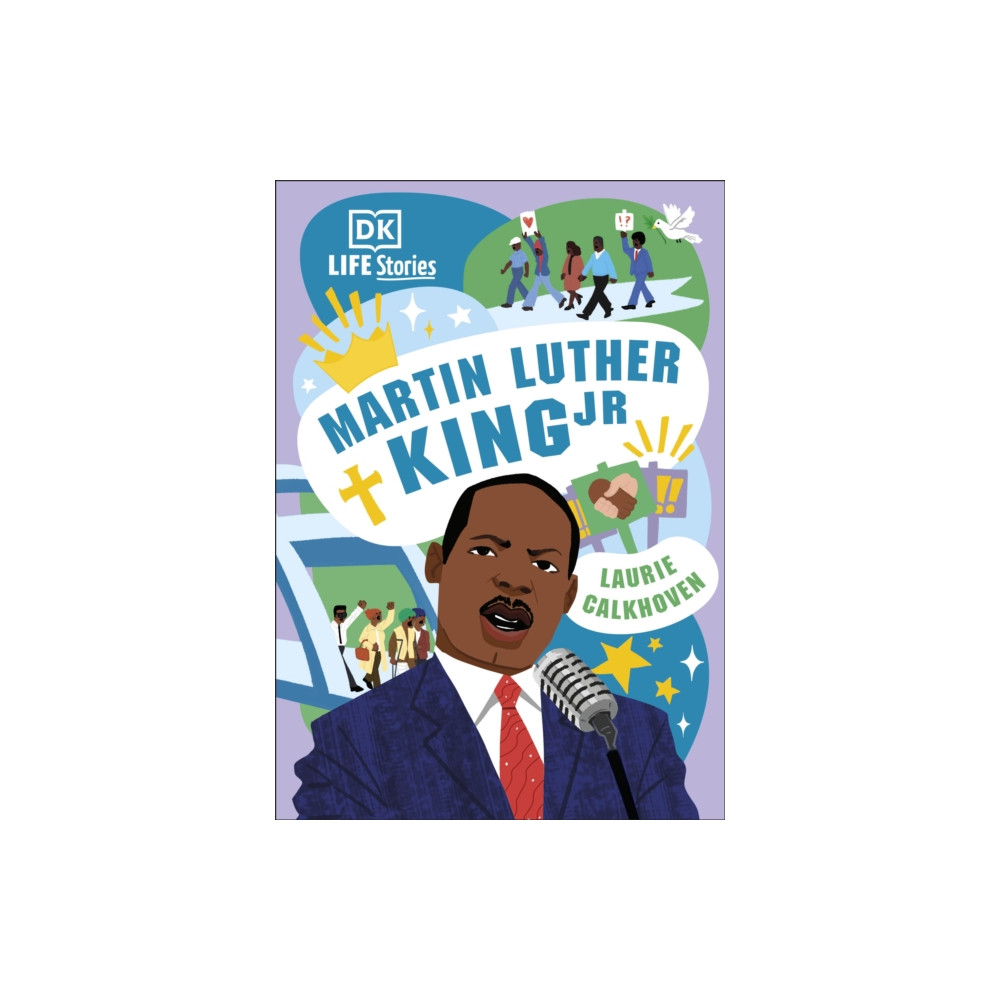 Produktbild för DK Life Stories: Martin Luther King Jr (inbunden, eng)