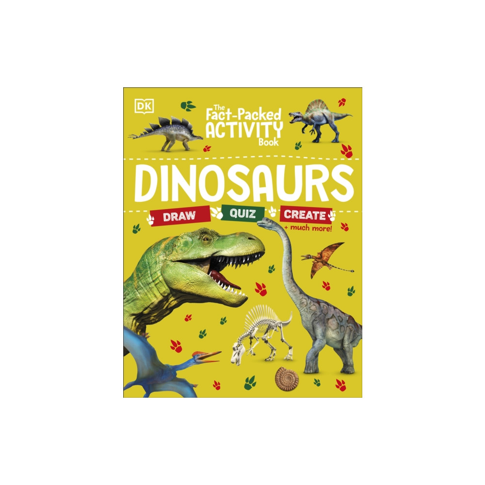 Produktbild för The Fact-Packed Activity Book: Dinosaurs (häftad, eng)