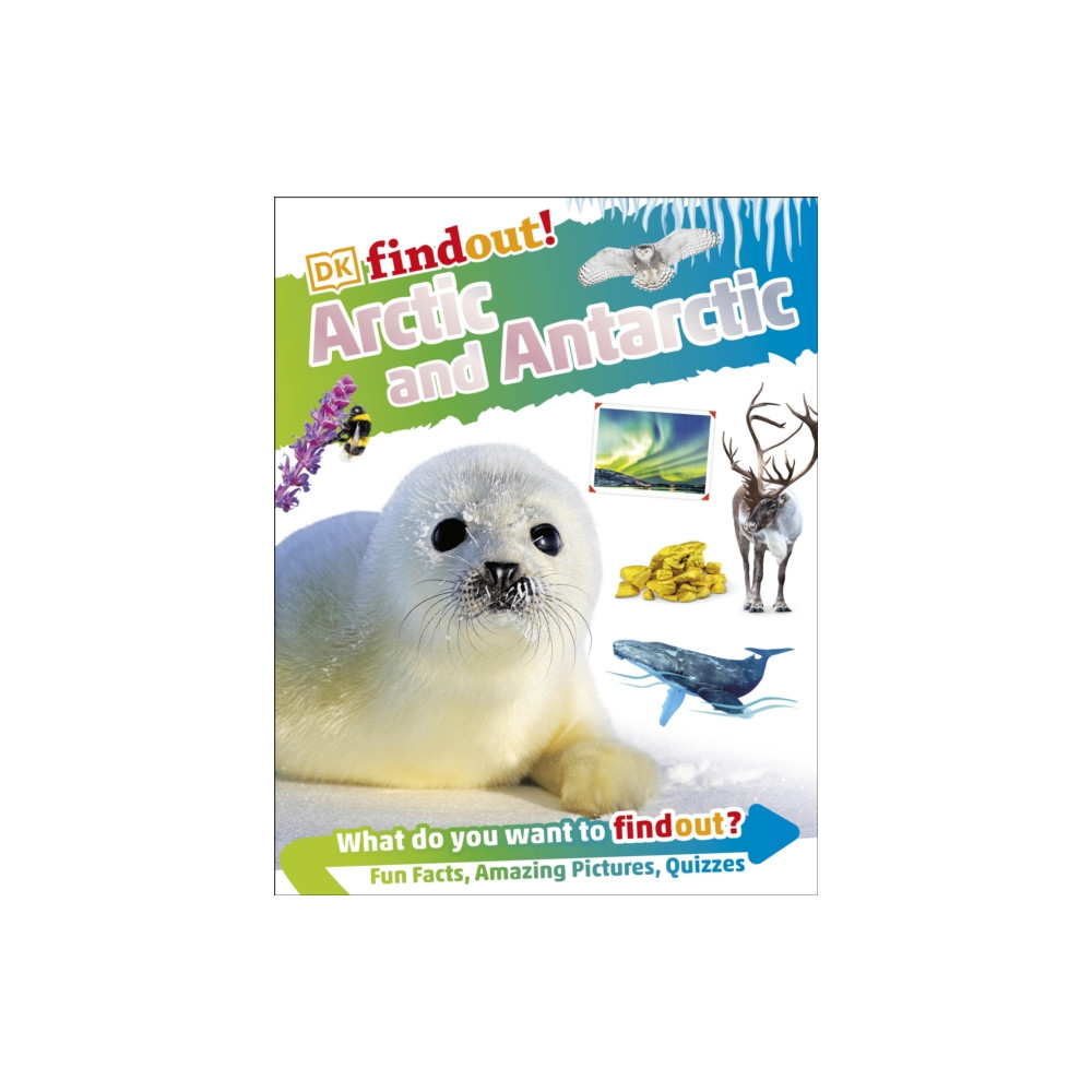Produktbild för DKFindout! Arctic and Antarctic (häftad, eng)