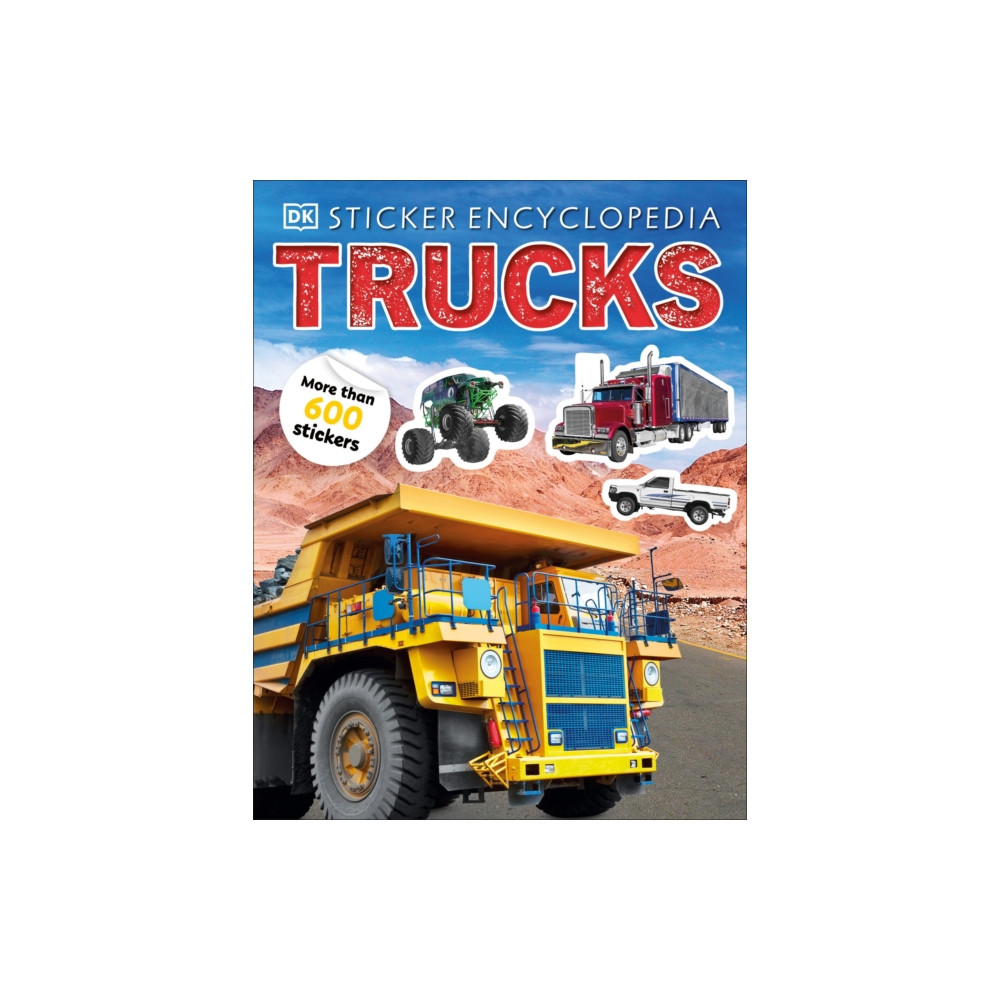 Produktbild för Sticker Encyclopedia Trucks (häftad, eng)