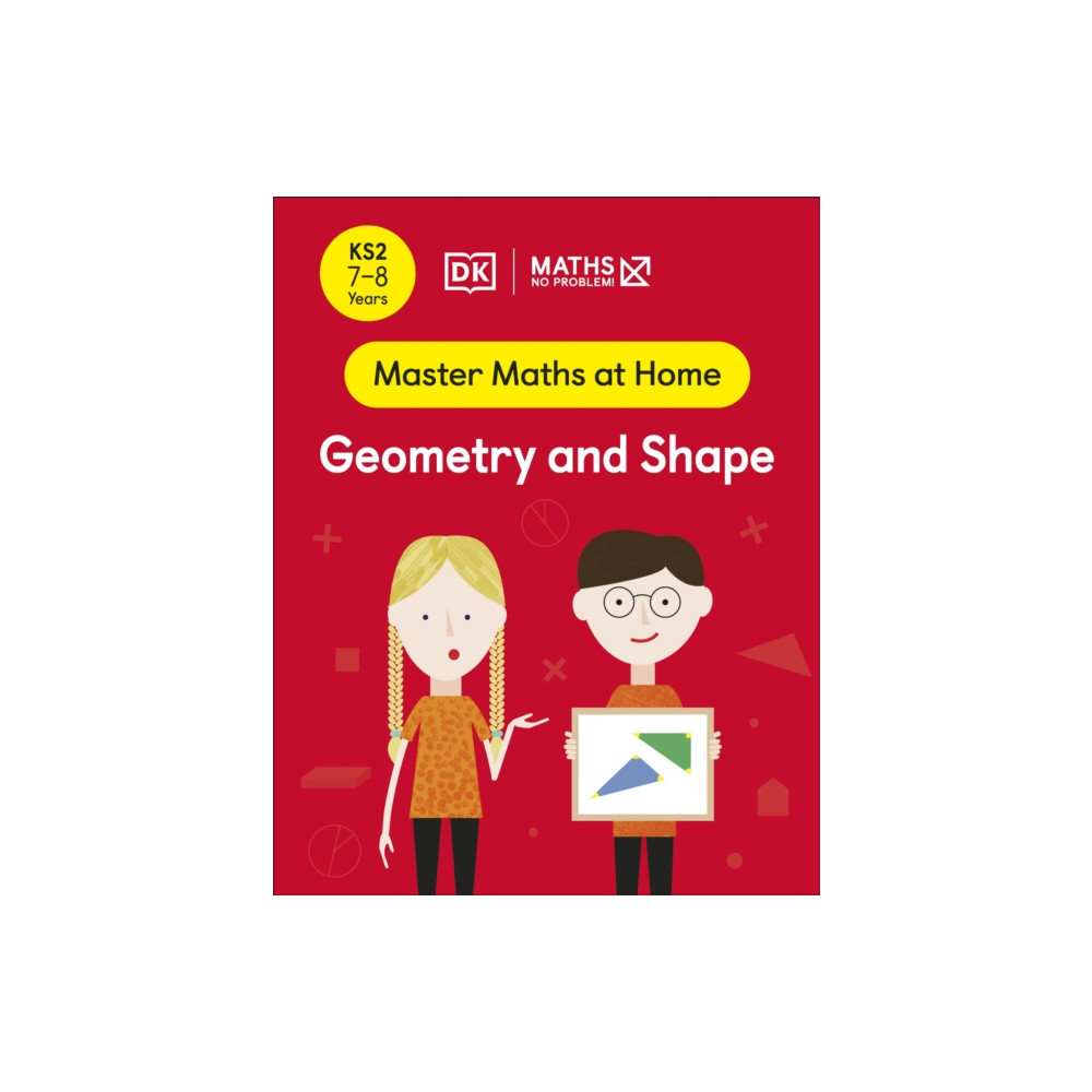 Produktbild för Maths — No Problem! Geometry and Shape, Ages 7-8 (Key Stage 2) (häftad, eng)
