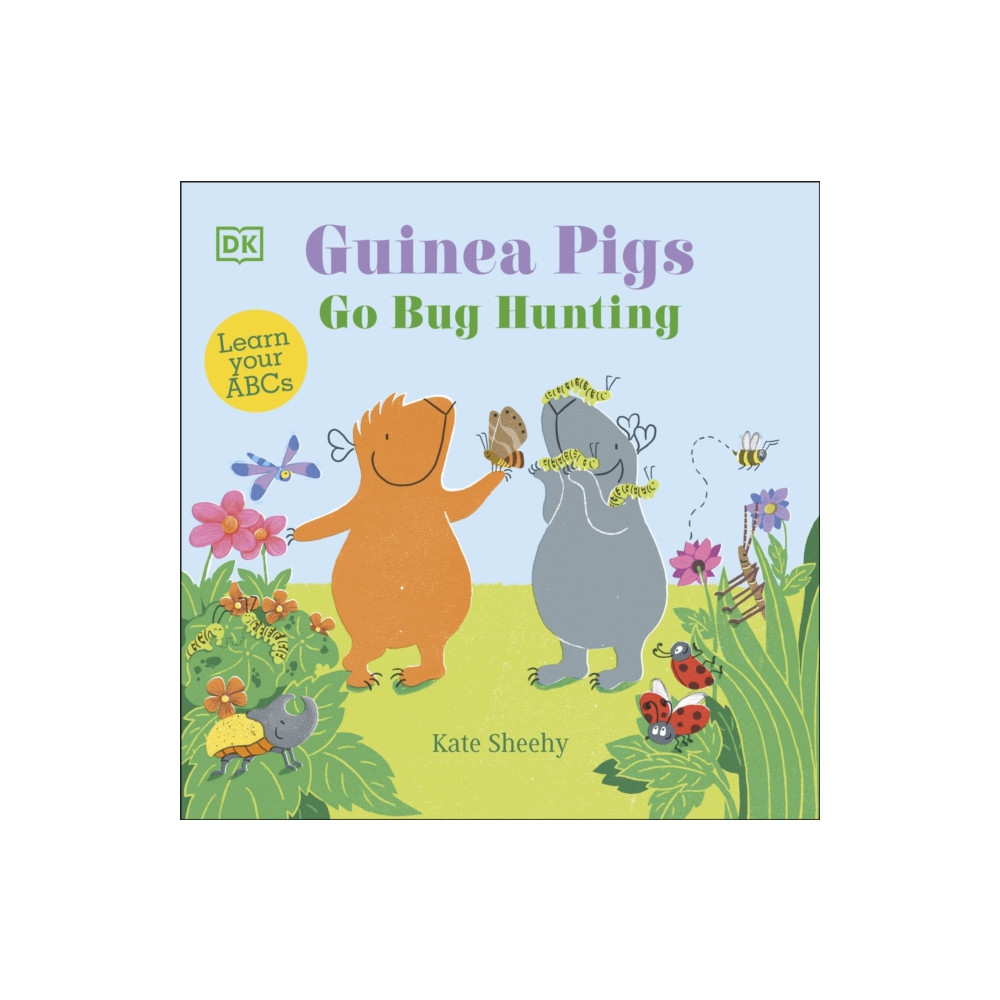 Produktbild för Guinea Pigs Go Bug Hunting (bok, board book, eng)