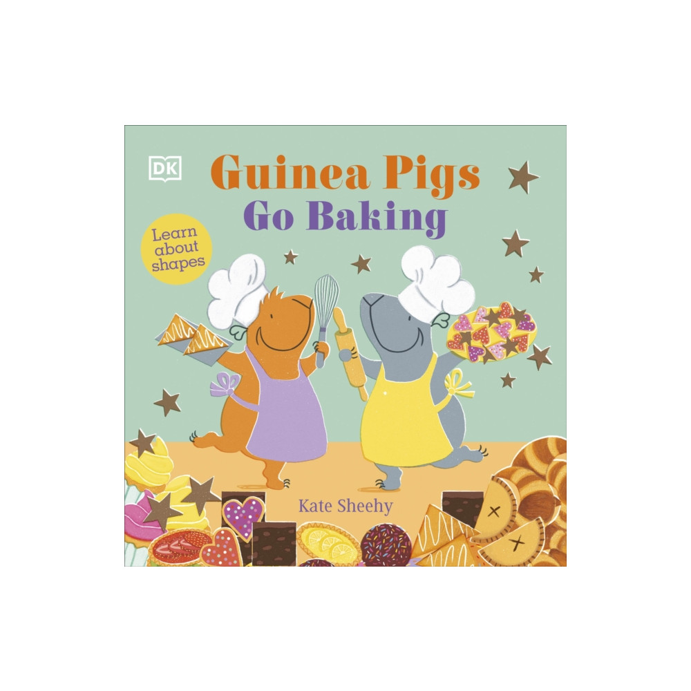Produktbild för Guinea Pigs Go Baking (bok, board book, eng)