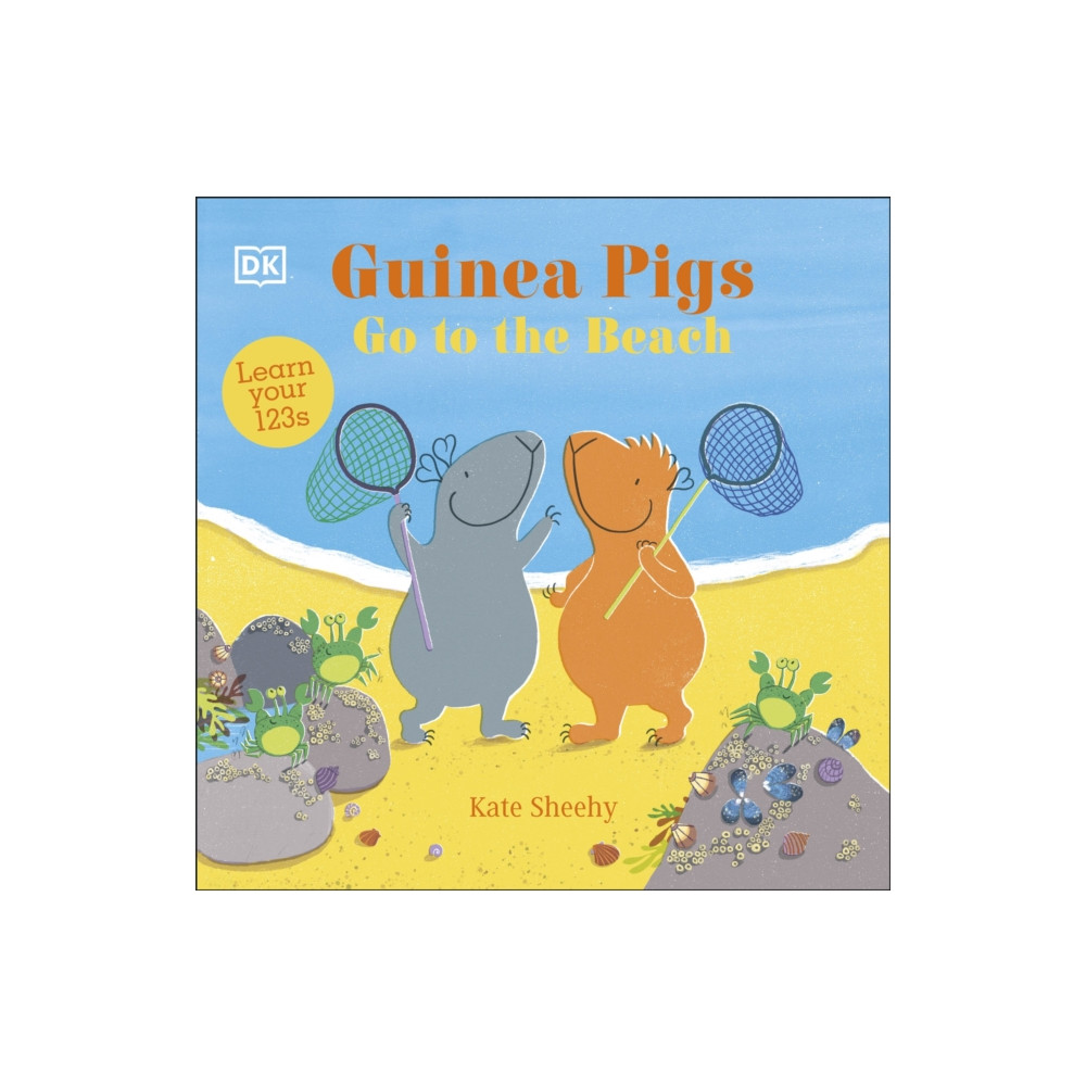 Produktbild för Guinea Pigs Go to the Beach (bok, board book, eng)