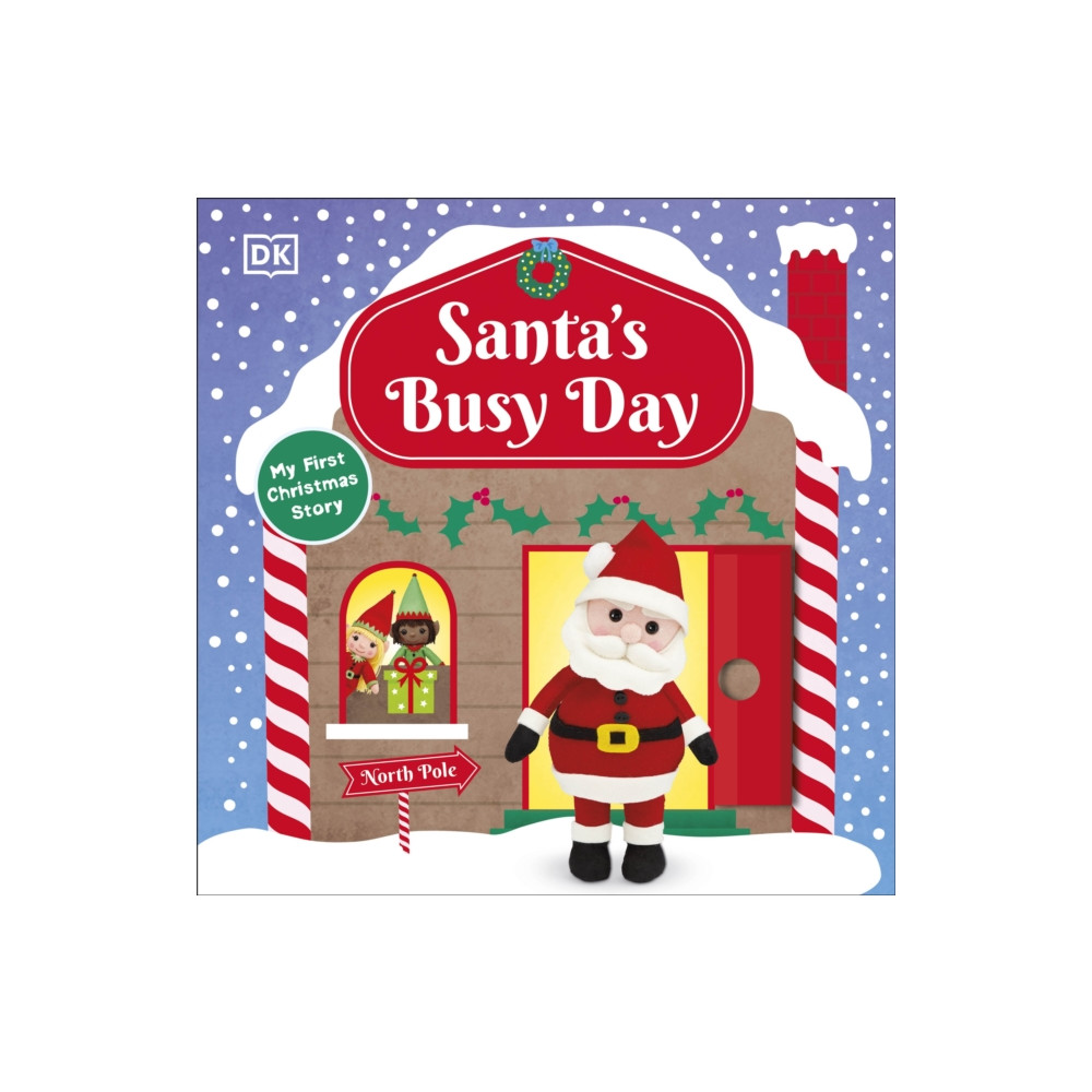 Produktbild för Santa's Busy Day (bok, board book, eng)