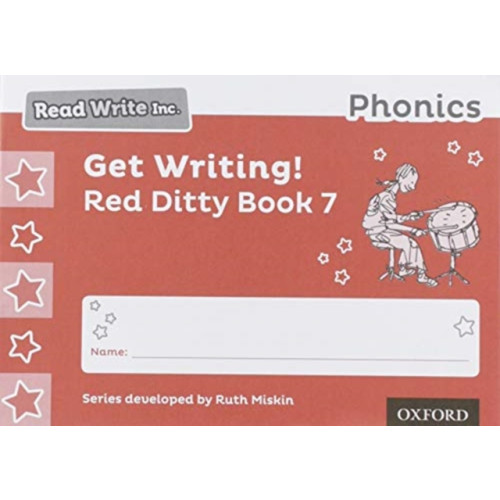 Oxford University Press Read Write Inc. Phonics: Get Writing! Red Ditty Book 7 Pack of 10 (häftad, eng)