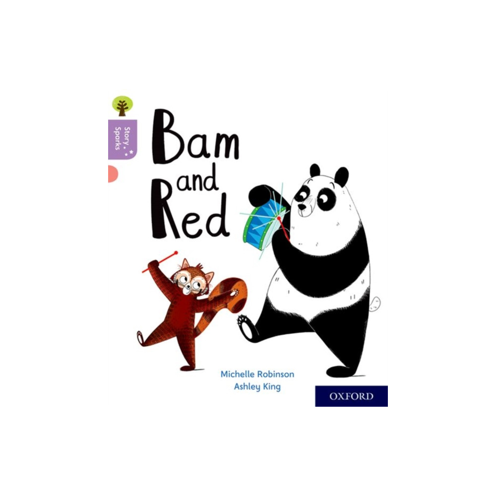 Produktbild för Oxford Reading Tree Story Sparks: Oxford Level 1+: Bam and Red (häftad, eng)