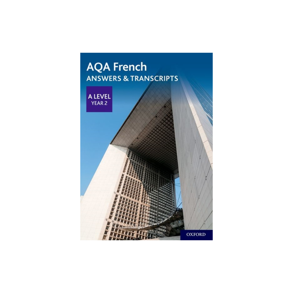 Produktbild för AQA French A Level Year 2 Answers & Transcripts (häftad, eng)