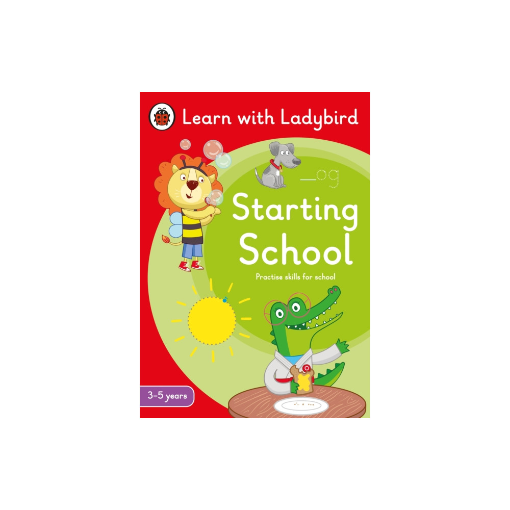 Produktbild för Starting School: A Learn with Ladybird Activity Book (3-5 years) (häftad, eng)