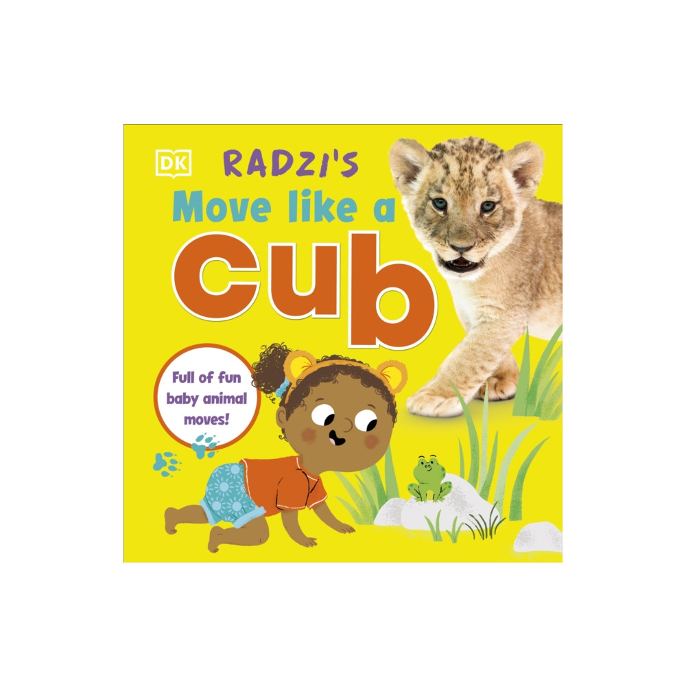 Produktbild för Radzi's Move Like a Cub (bok, board book, eng)