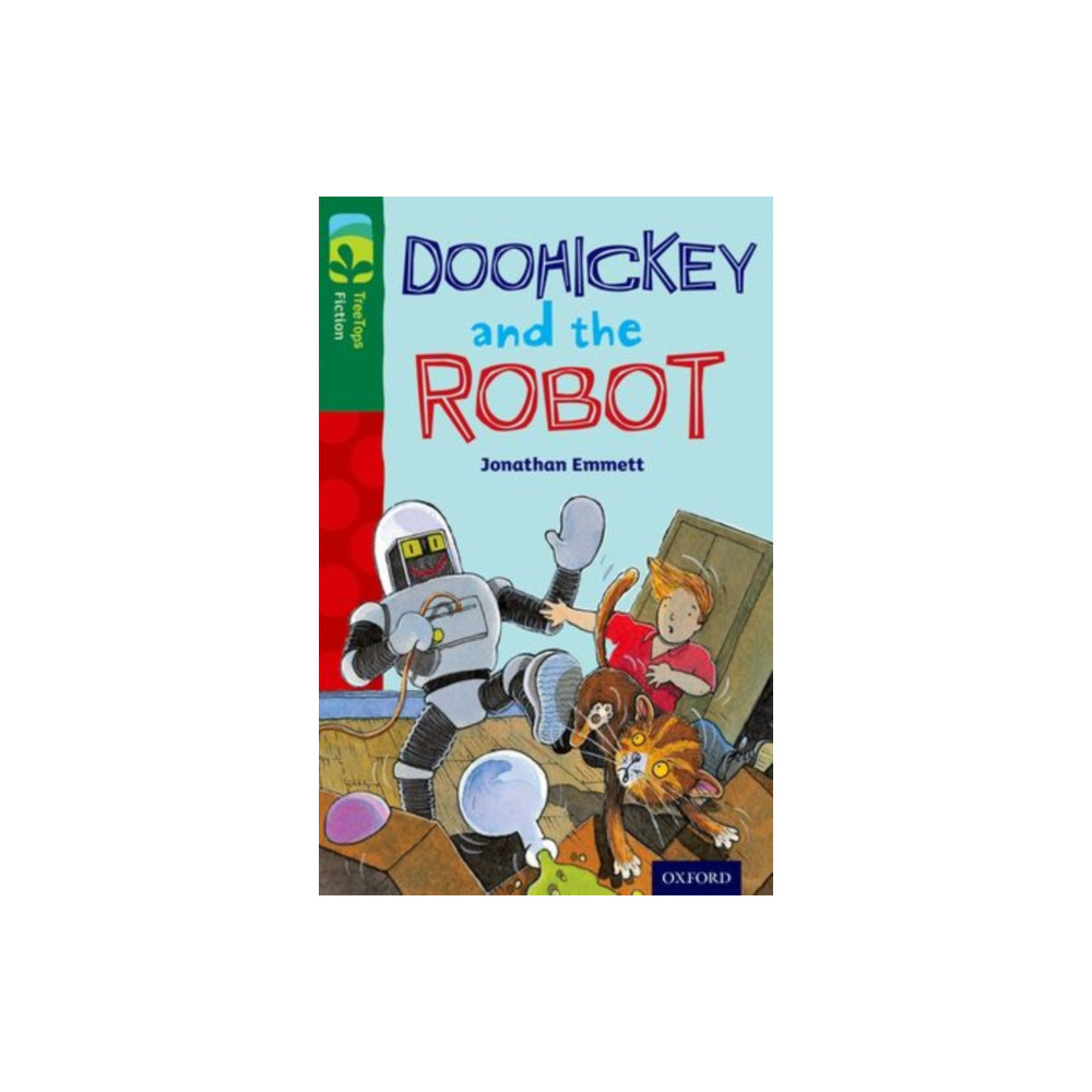 Produktbild för Oxford Reading Tree TreeTops Fiction: Level 12 More Pack B: Doohickey and the Robot (häftad, eng)