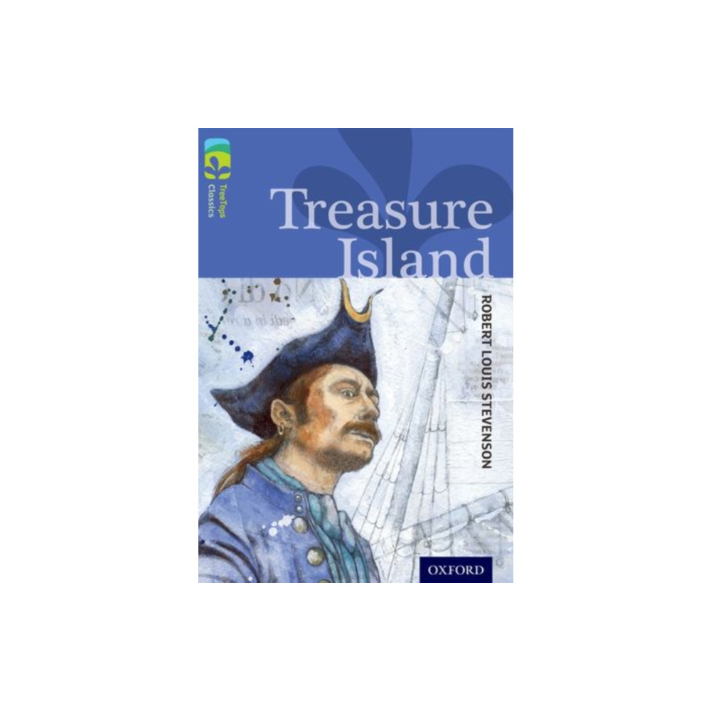 Produktbild för Oxford Reading Tree TreeTops Classics: Level 17: Treasure Island (häftad, eng)