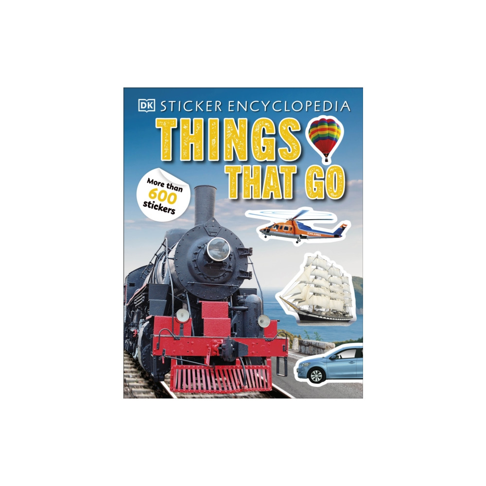 Produktbild för Sticker Encyclopedia Things That Go (häftad, eng)