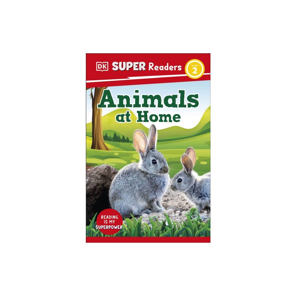 Produktbild för DK Super Readers Level 2 Animals at Home (häftad, eng)
