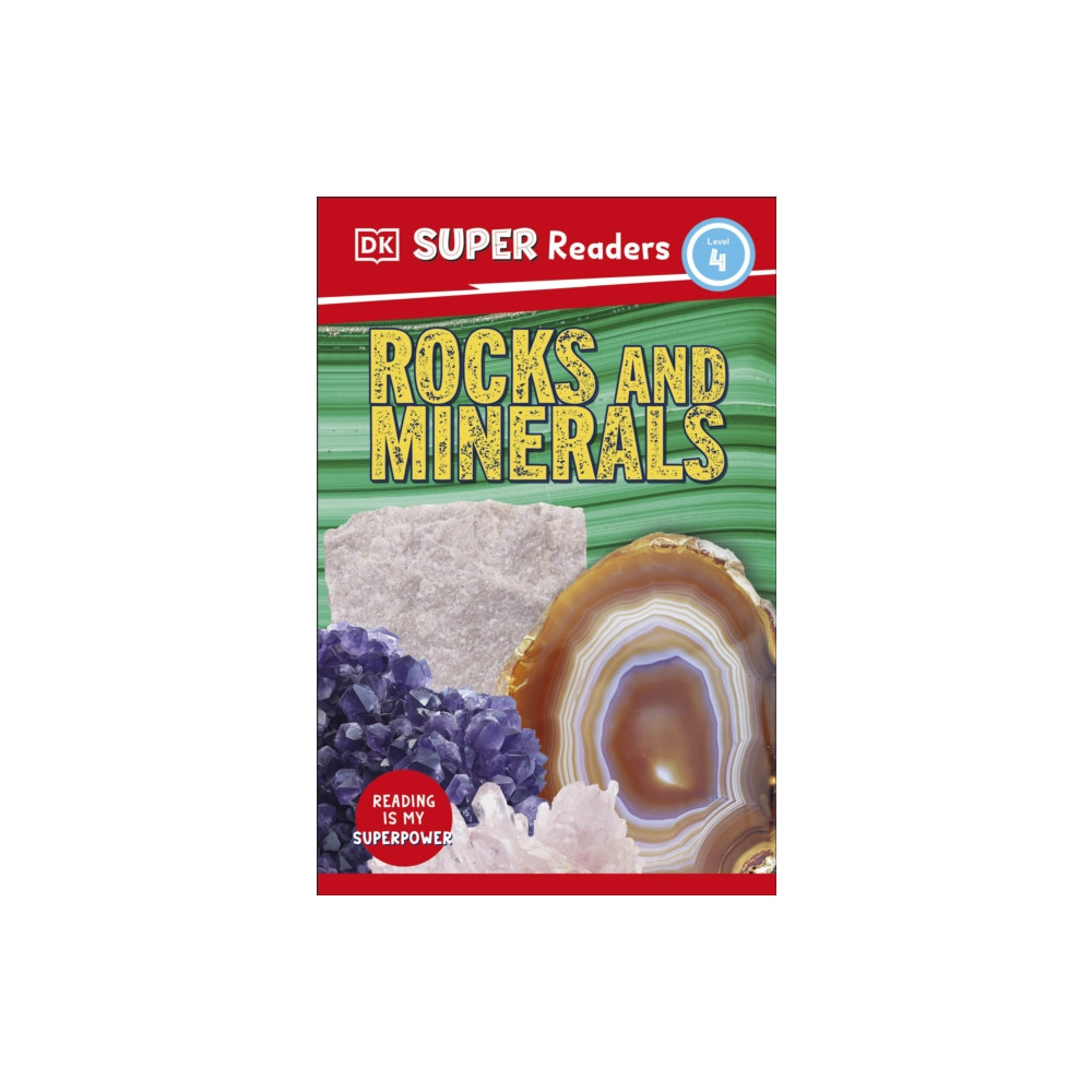 Produktbild för DK Super Readers Level 4 Rocks and Minerals (häftad, eng)