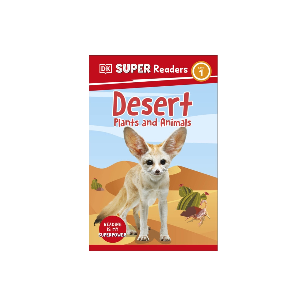 Produktbild för DK Super Readers Level 1 Desert Plants and Animals (häftad, eng)