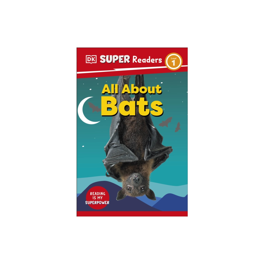 Produktbild för DK Super Readers Level 1 All About Bats (häftad, eng)