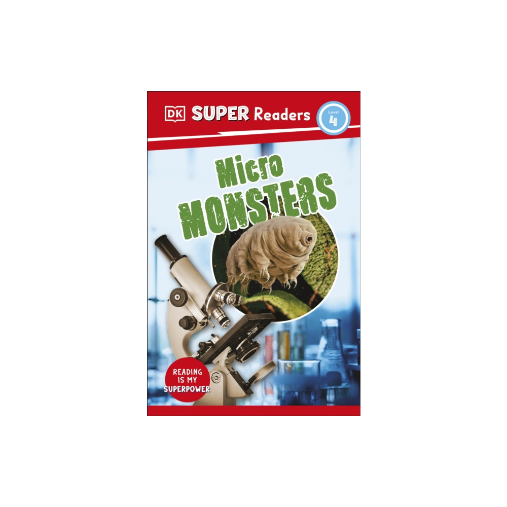 Produktbild för DK Super Readers Level 4 Micro Monsters (häftad, eng)
