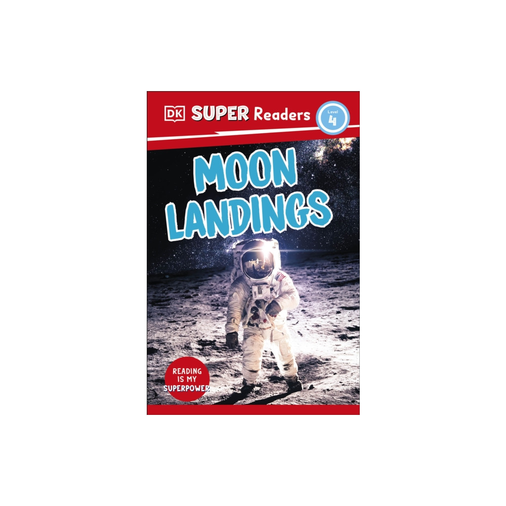 Produktbild för DK Super Readers Level 4 Moon Landings (häftad, eng)
