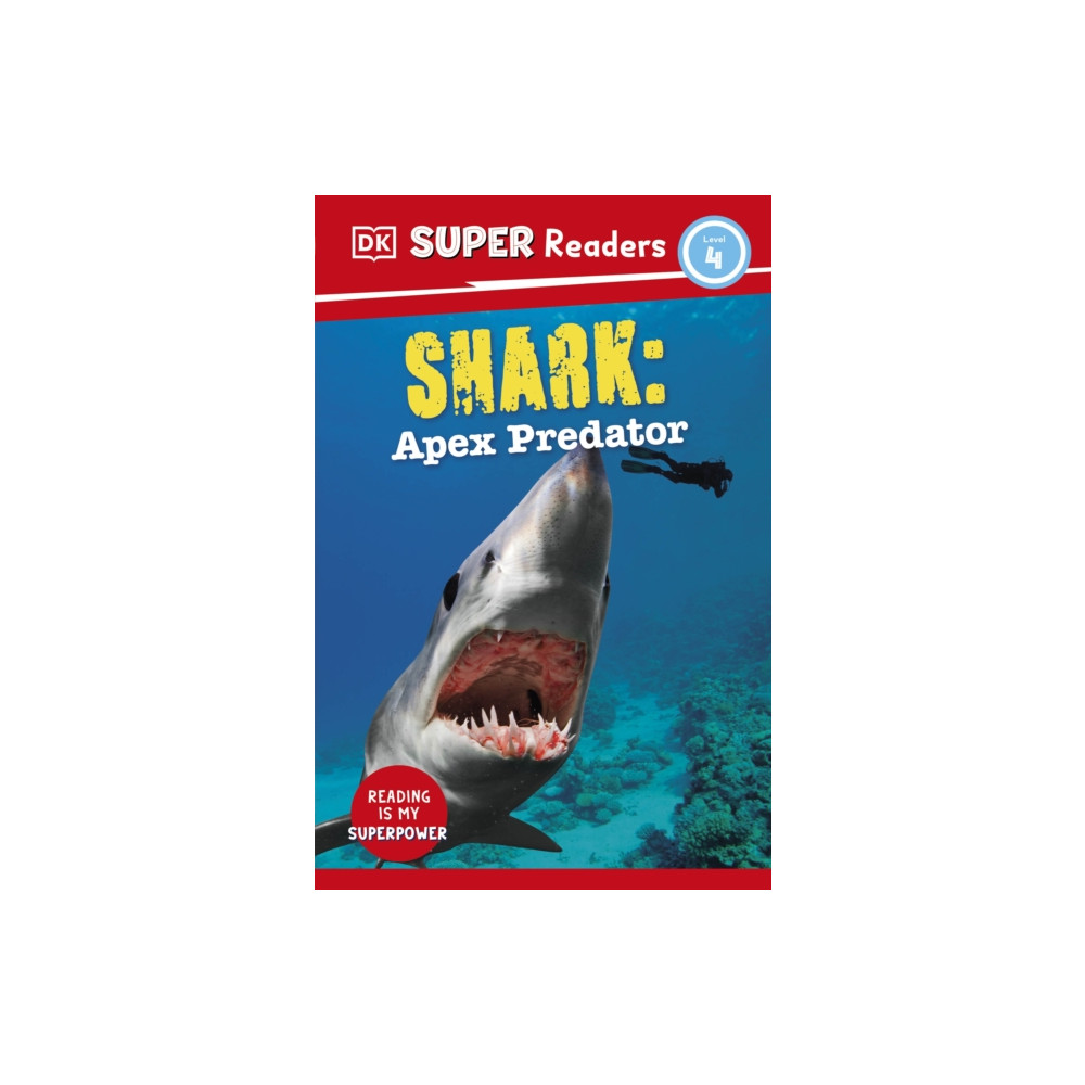 Produktbild för DK Super Readers Level 4 Shark: Apex Predator (häftad, eng)