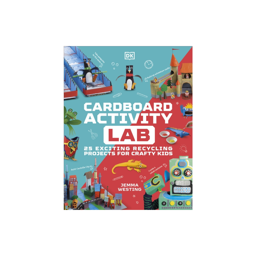 Produktbild för Cardboard Activity Lab (inbunden, eng)