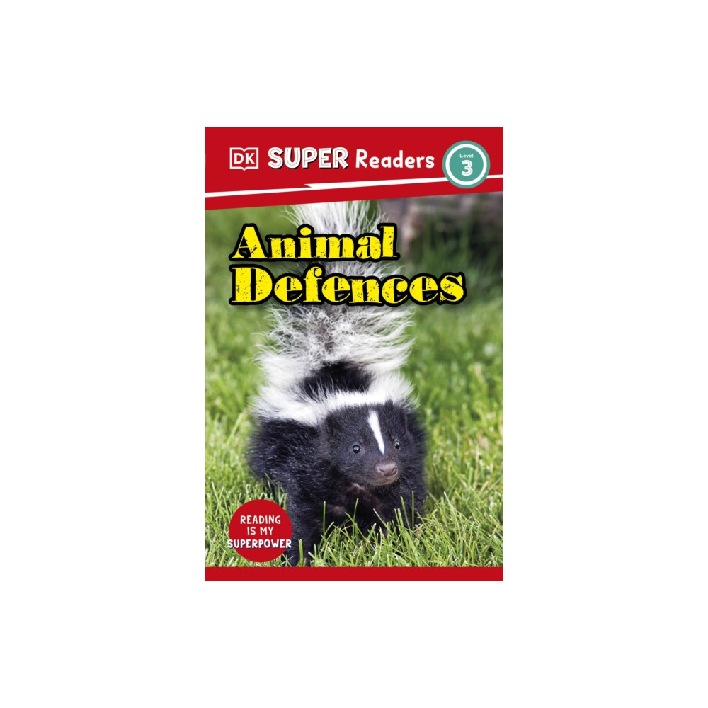 Produktbild för DK Super Readers Level 3 Animal Defences (häftad, eng)
