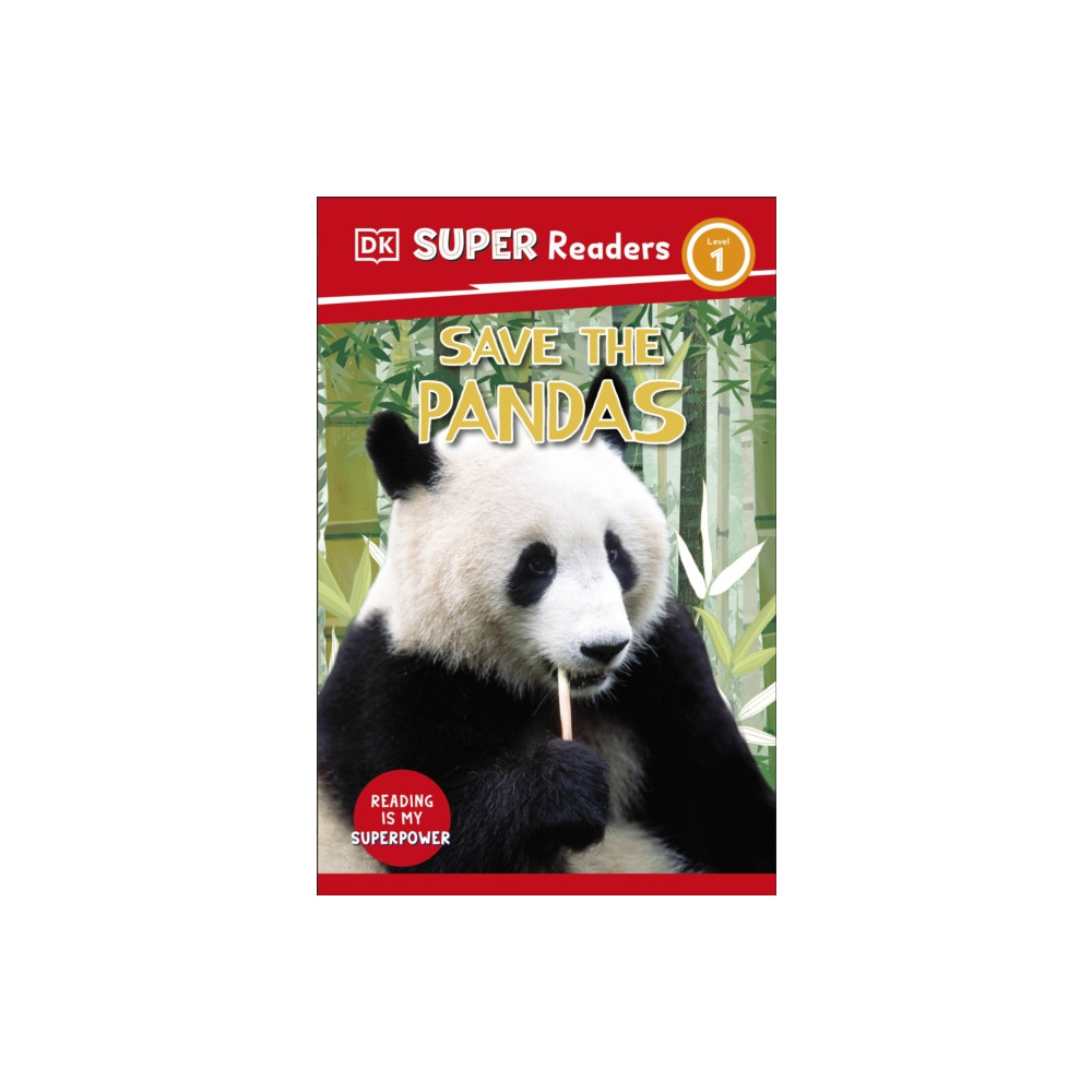 Produktbild för DK Super Readers Level 1 Save the Pandas (häftad, eng)