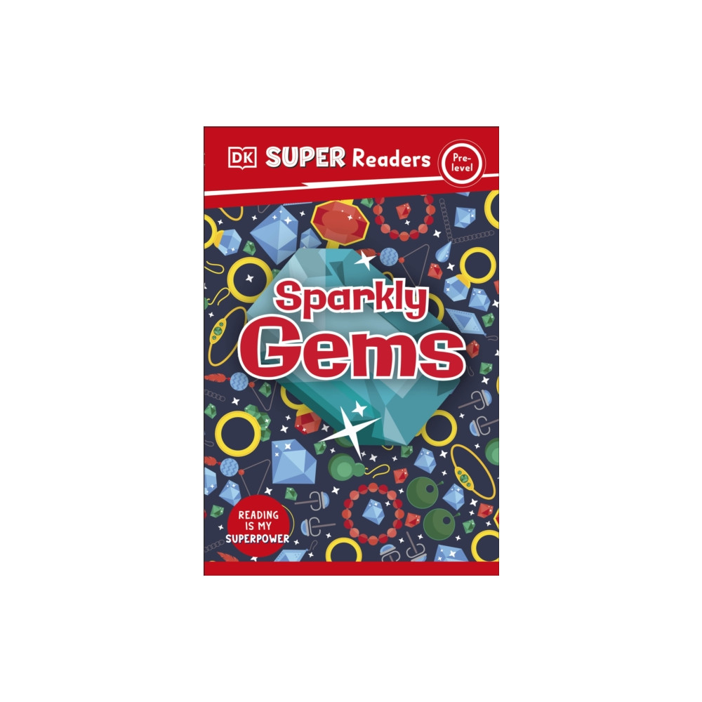 Produktbild för DK Super Readers Pre-Level Sparkly Gems (häftad, eng)