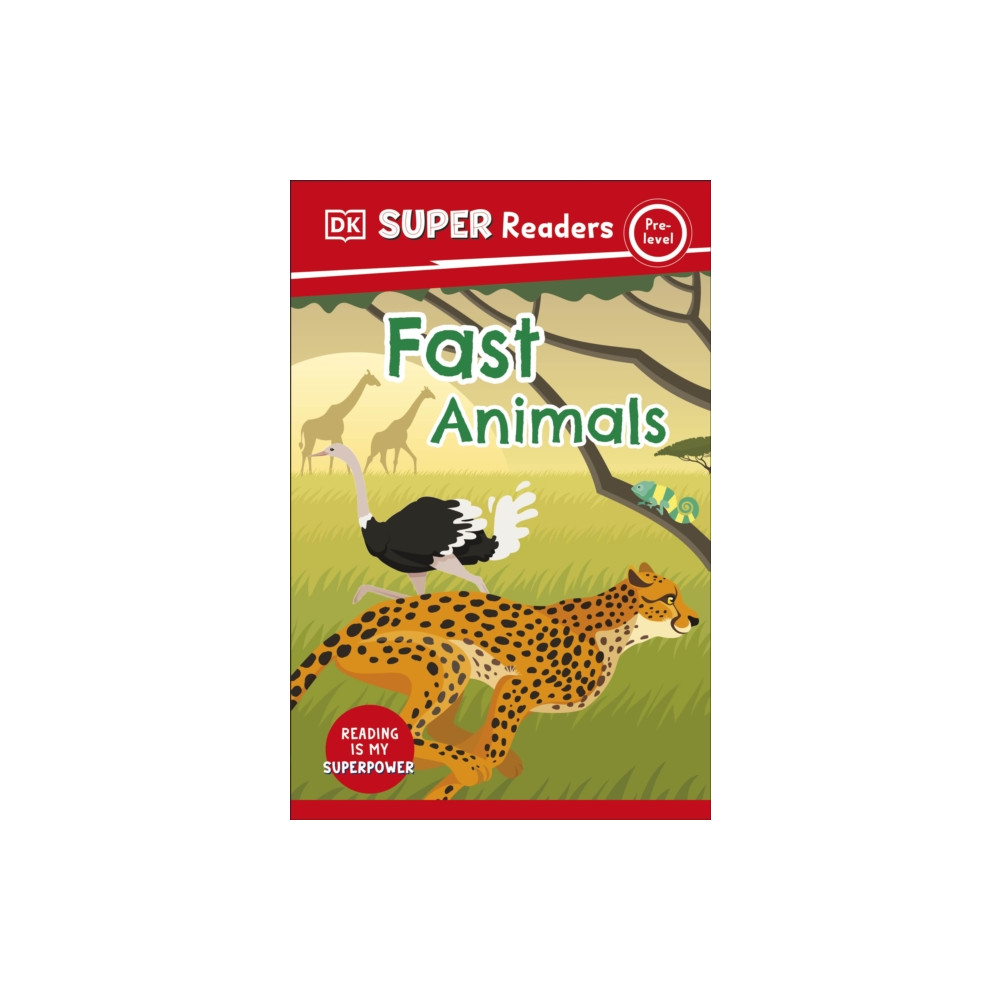 Produktbild för DK Super Readers Pre-Level Fast Animals (häftad, eng)