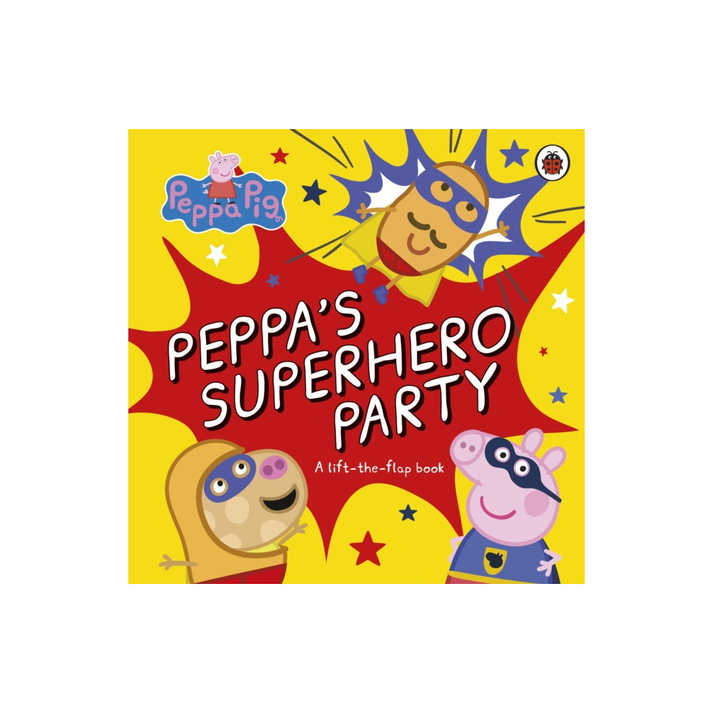 Produktbild för Peppa Pig: Peppa’s Superhero Party (bok, board book, eng)