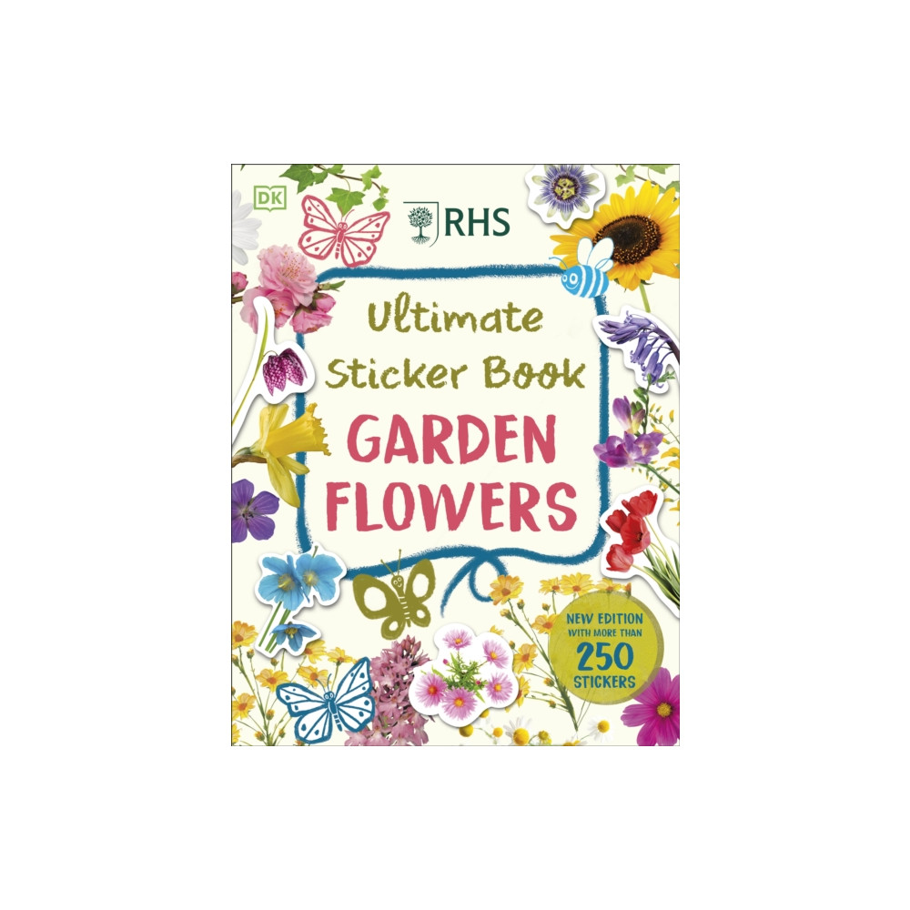 Produktbild för RHS Ultimate Sticker Book Garden Flowers (häftad, eng)