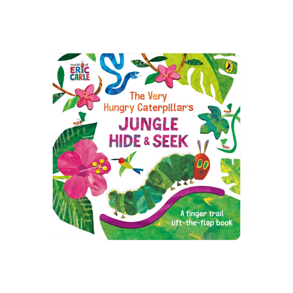 Produktbild för The Very Hungry Caterpillar's Jungle Hide and Seek (bok, board book, eng)
