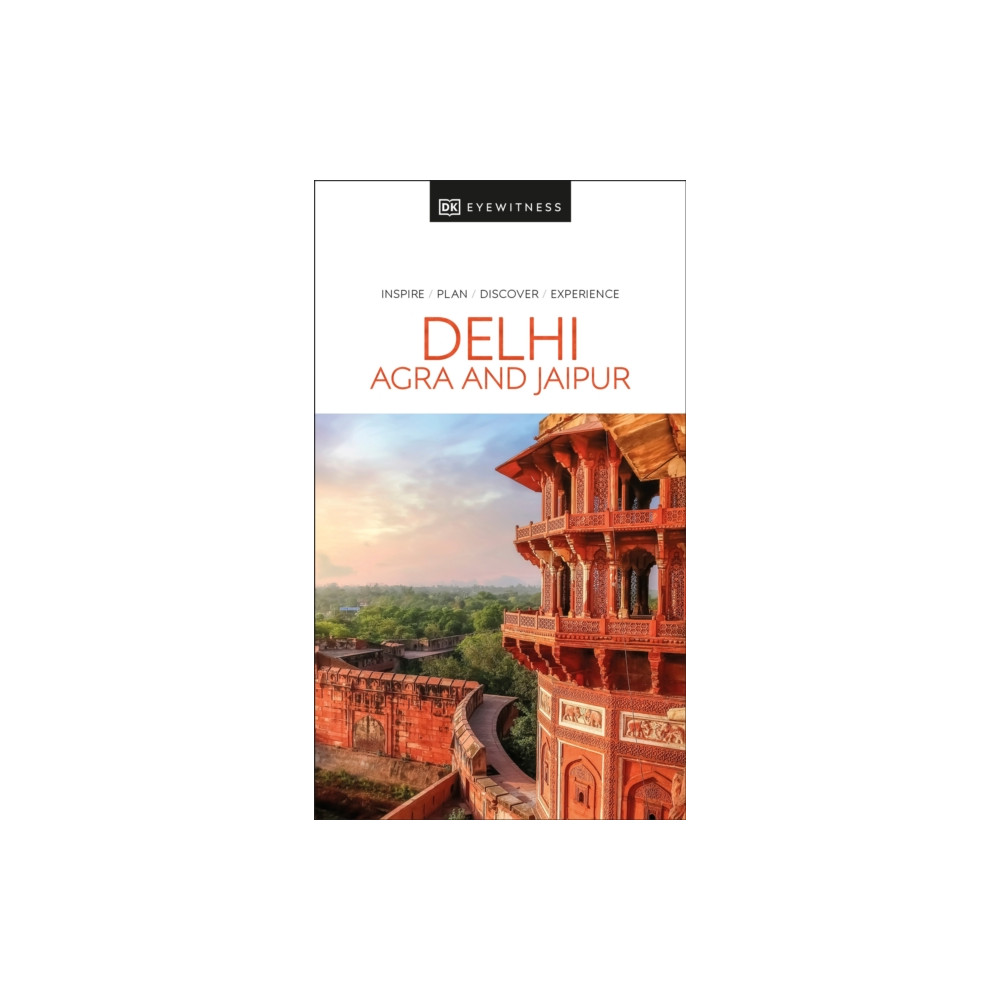 Produktbild för DK Delhi, Agra and Jaipur (häftad, eng)