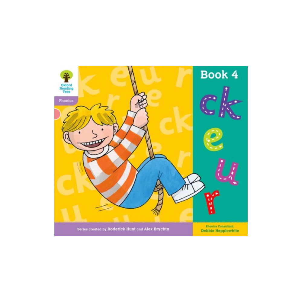Produktbild för Oxford Reading Tree: Level 1+: Floppy's Phonics: Sounds and Letters: Book 4 (häftad, eng)