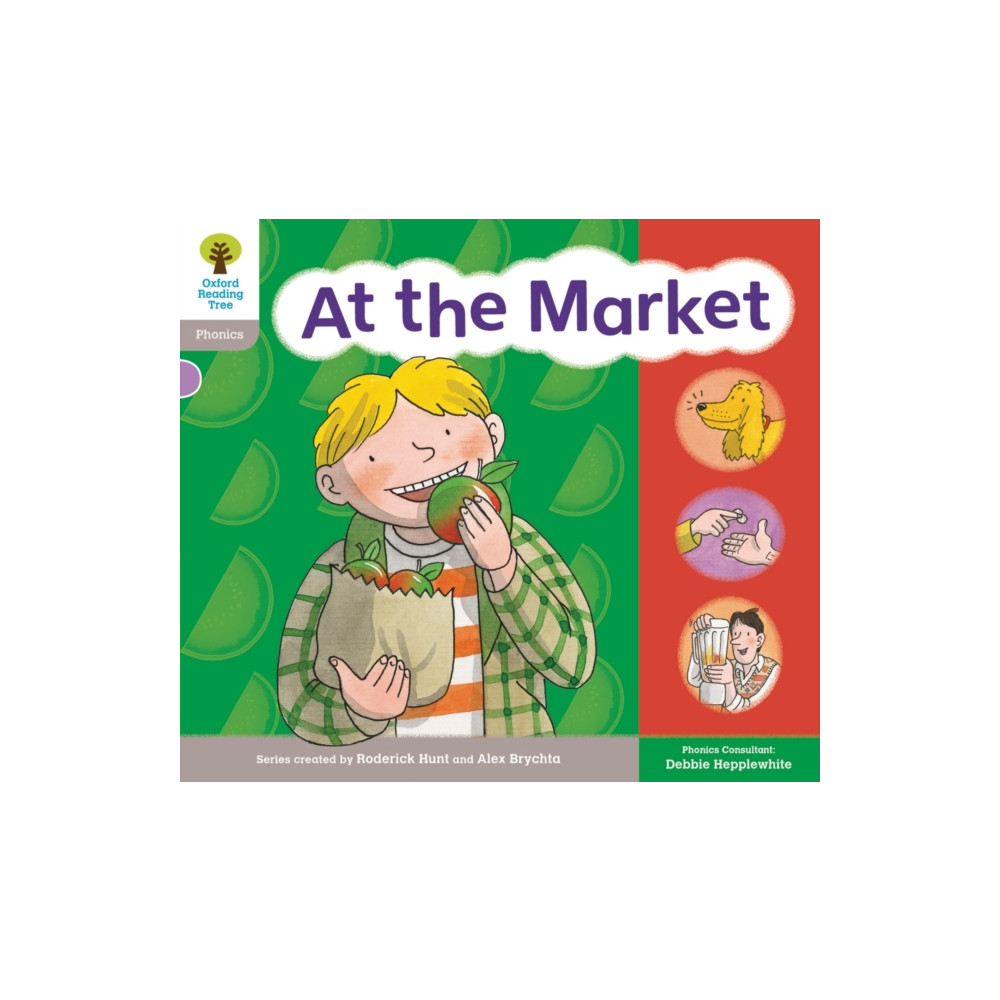 Produktbild för Oxford Reading Tree: Floppy Phonics Sounds & Letters Level 1 More a At the Market (häftad, eng)