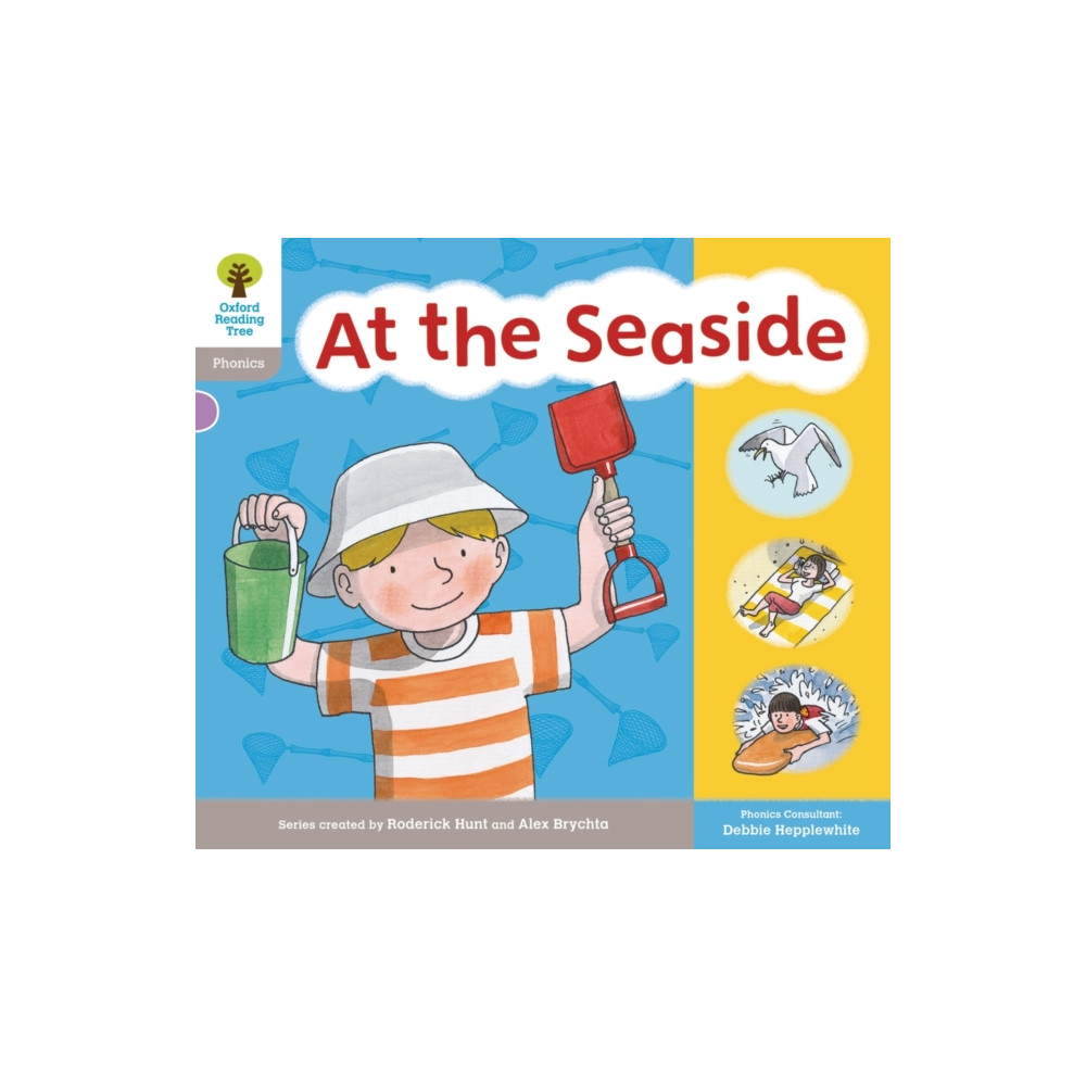 Produktbild för Oxford Reading Tree: Floppy Phonics Sounds & Letters Level 1 More a At the Seaside (häftad, eng)