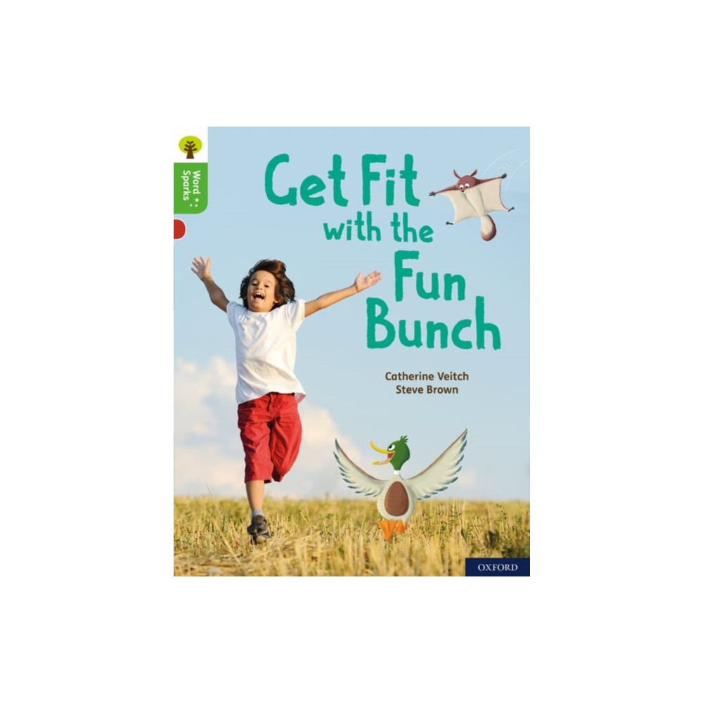 Produktbild för Oxford Reading Tree Word Sparks: Level 2: Get Fit with the Fun Bunch (häftad, eng)