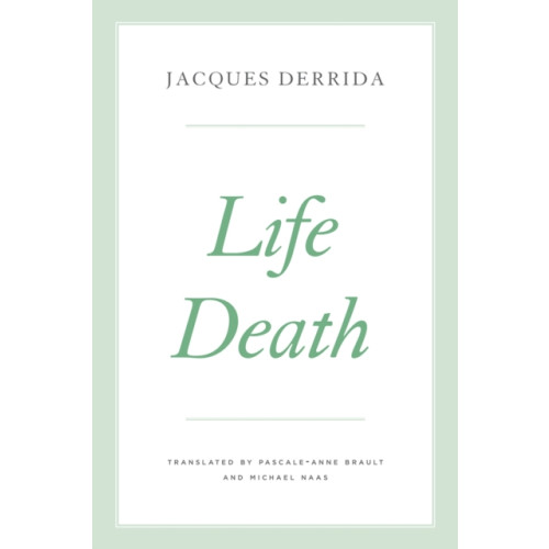 The university of chicago press Life Death (häftad, eng)