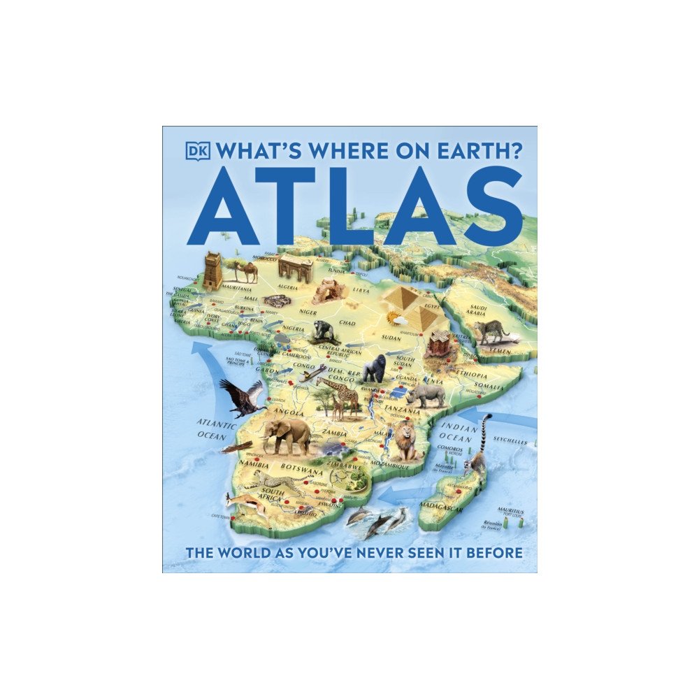 Produktbild för What's Where on Earth? Atlas (inbunden, eng)