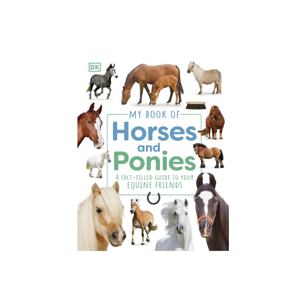 Produktbild för My Book of Horses and Ponies (inbunden, eng)