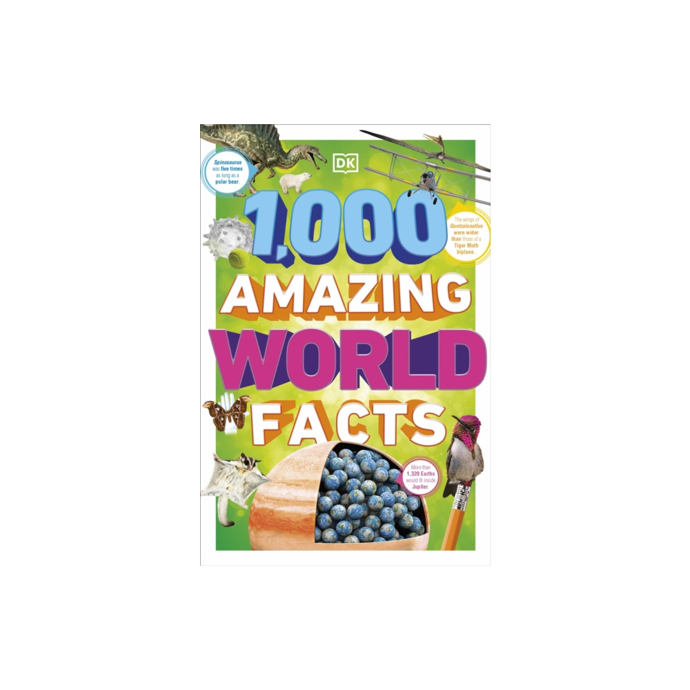 Produktbild för 1,000 Amazing World Facts (häftad, eng)
