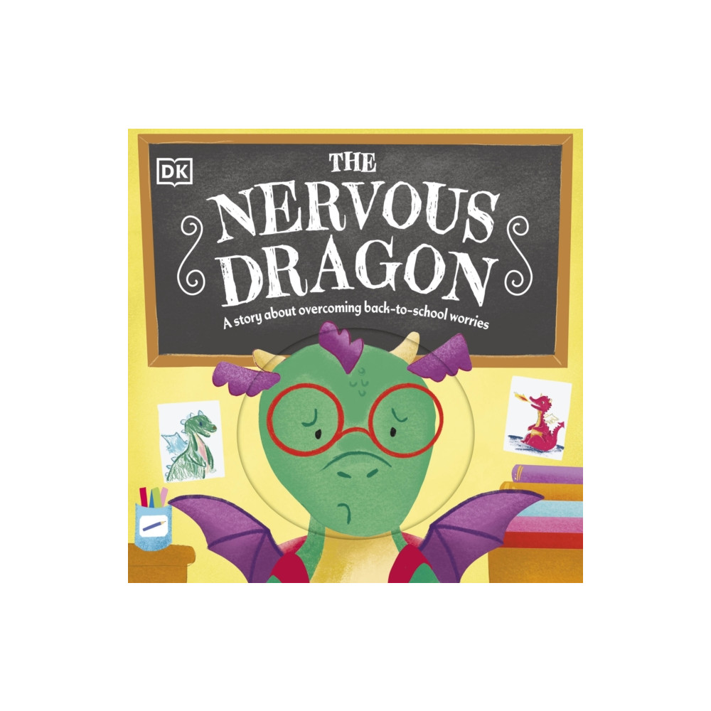 Produktbild för The Nervous Dragon (bok, board book, eng)