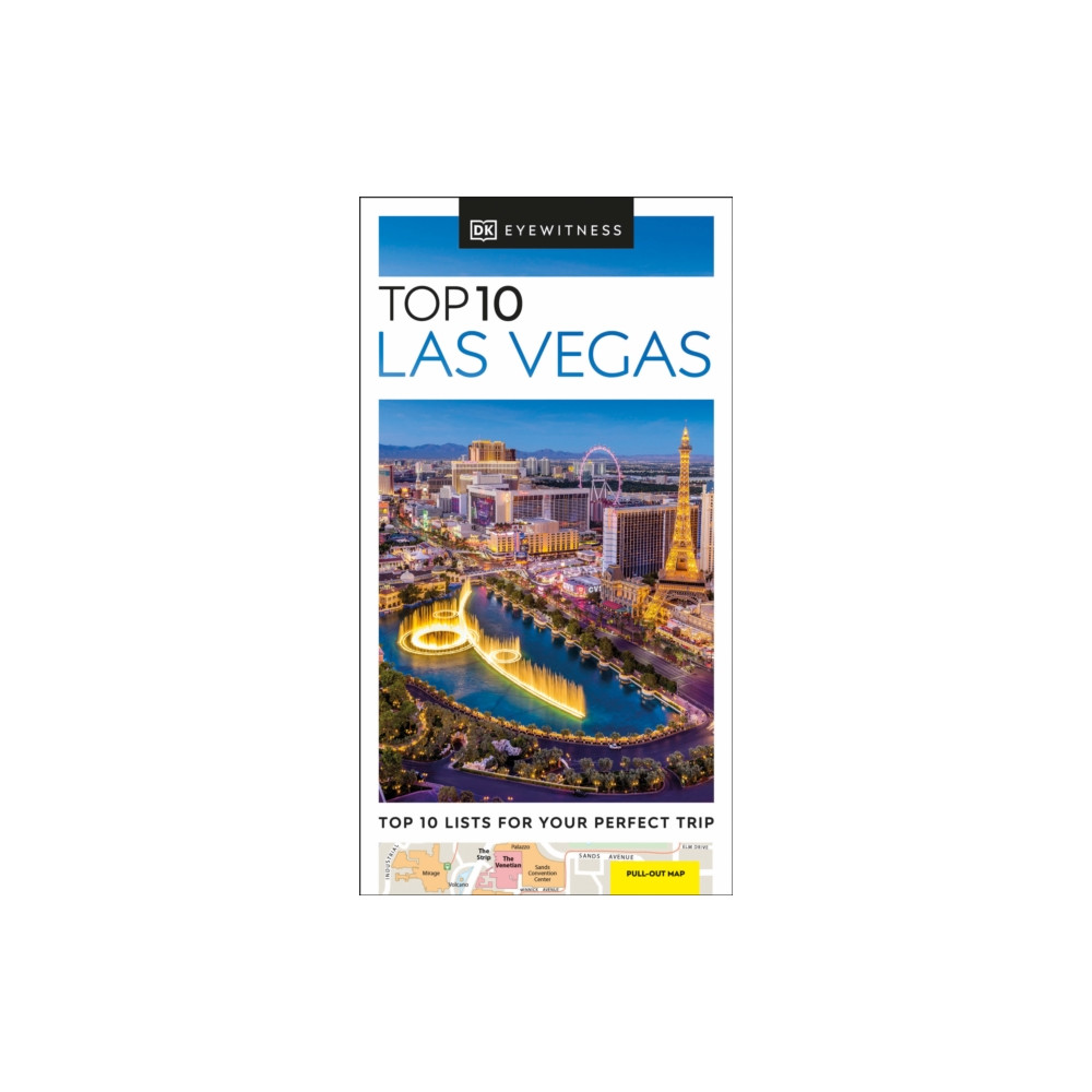 Produktbild för DK Top 10 Las Vegas (häftad, eng)