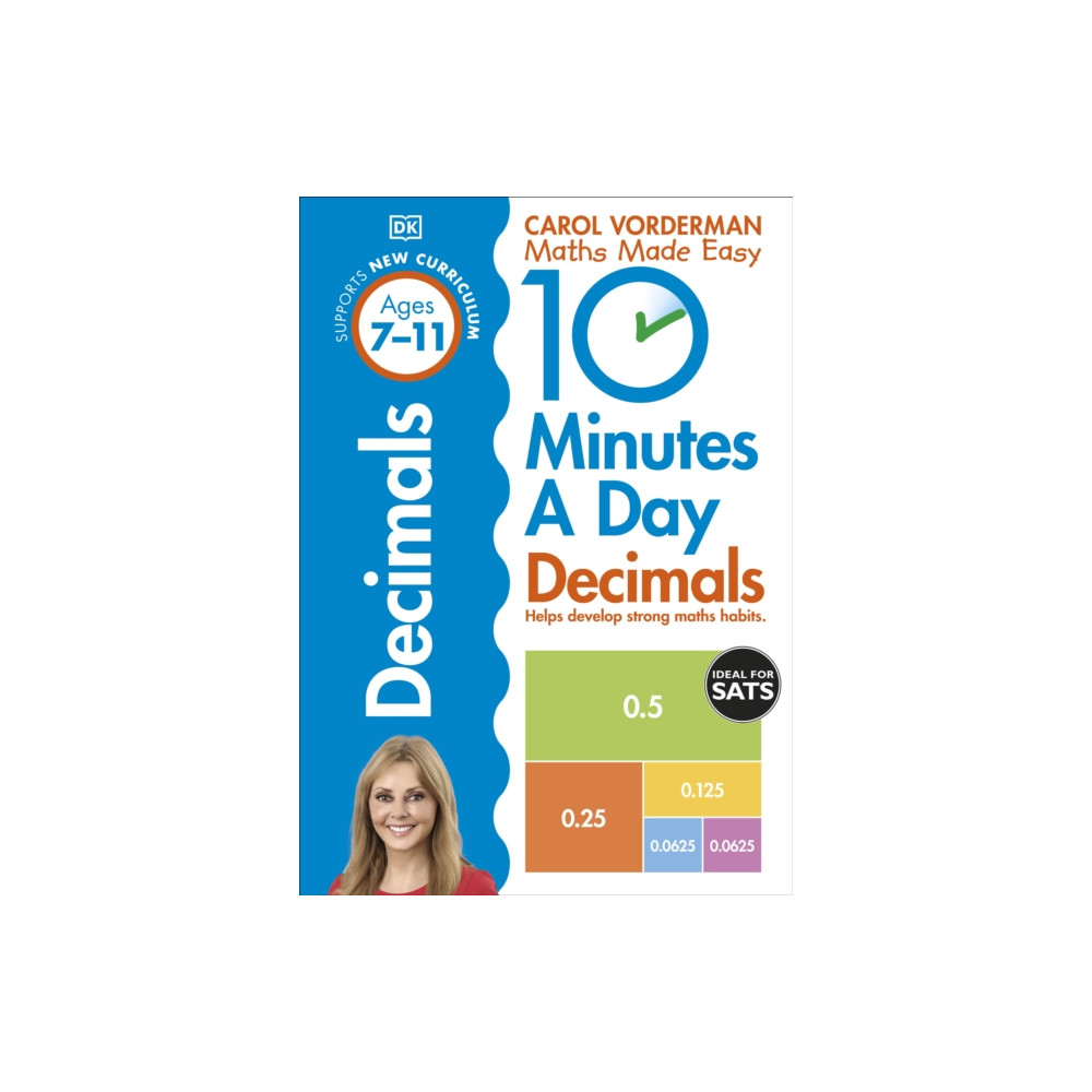 Produktbild för 10 Minutes A Day Decimals, Ages 7-11 (Key Stage 2) (häftad, eng)