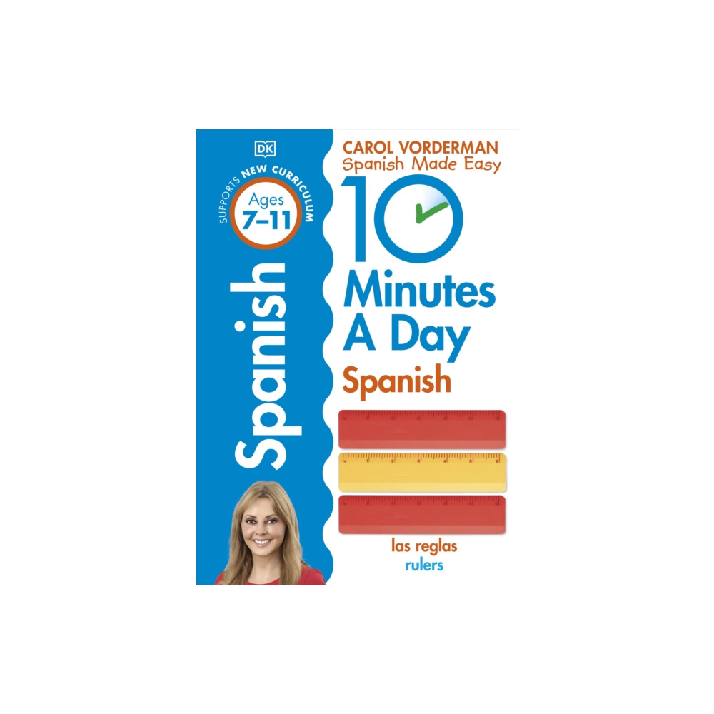 Produktbild för 10 Minutes A Day Spanish, Ages 7-11 (Key Stage 2) (häftad, eng)