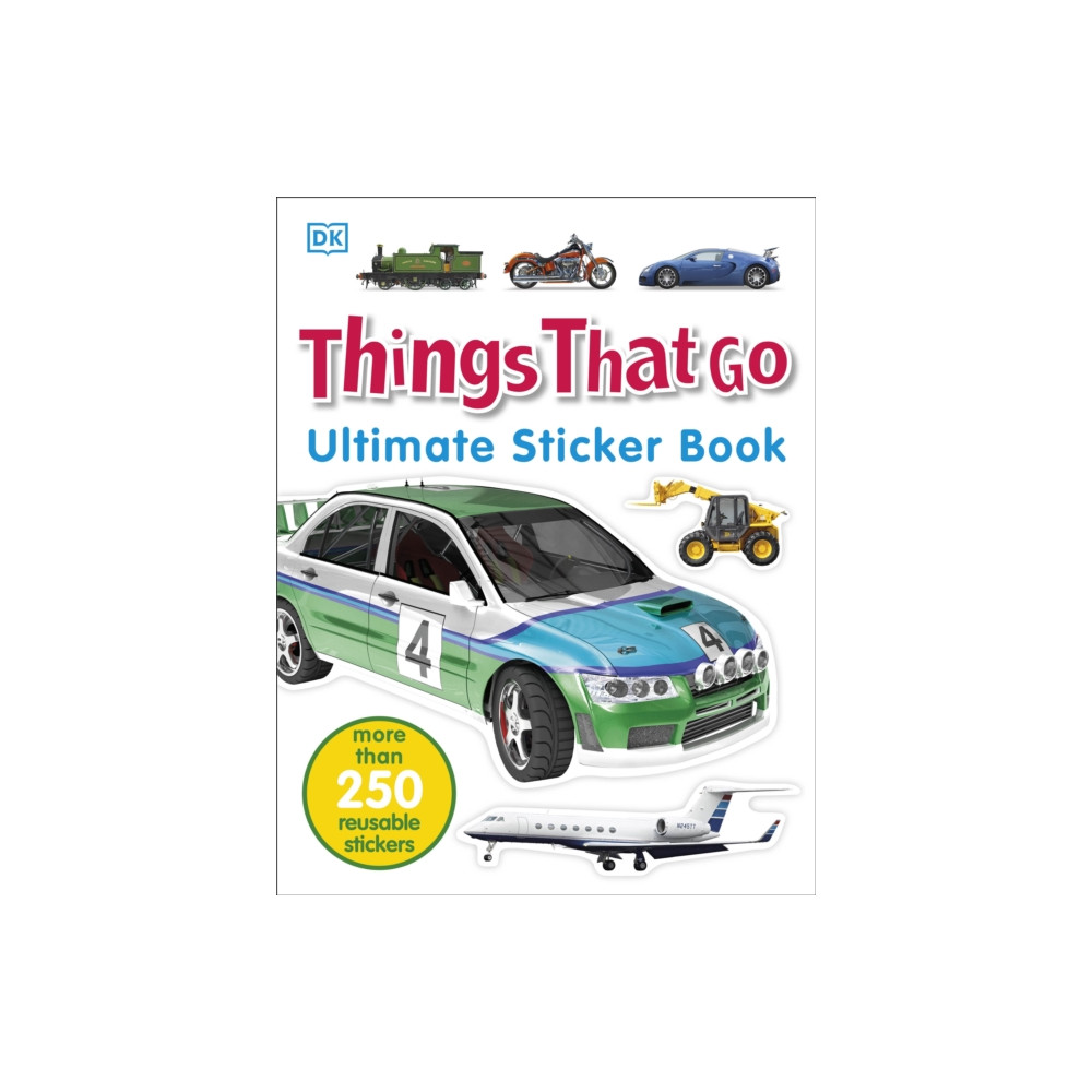 Produktbild för Things That Go Ultimate Sticker Book (häftad, eng)