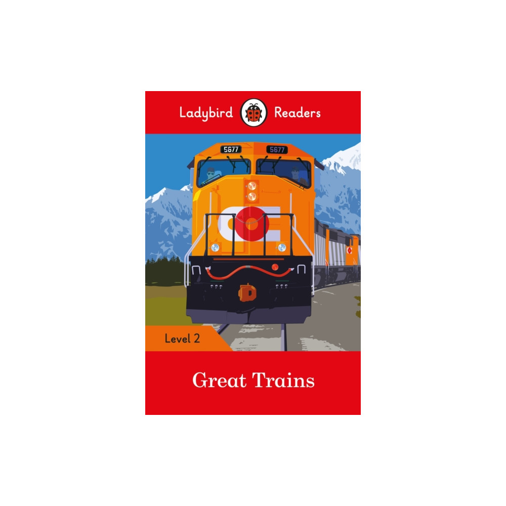 Produktbild för Ladybird Readers Level 2 - Great Trains (ELT Graded Reader) (häftad, eng)